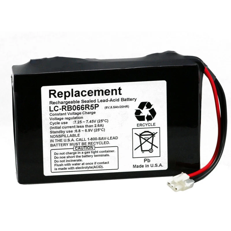 Replacement Battery LC-RB066R5P For Welch Allyn 622NP ATLAS 622SO