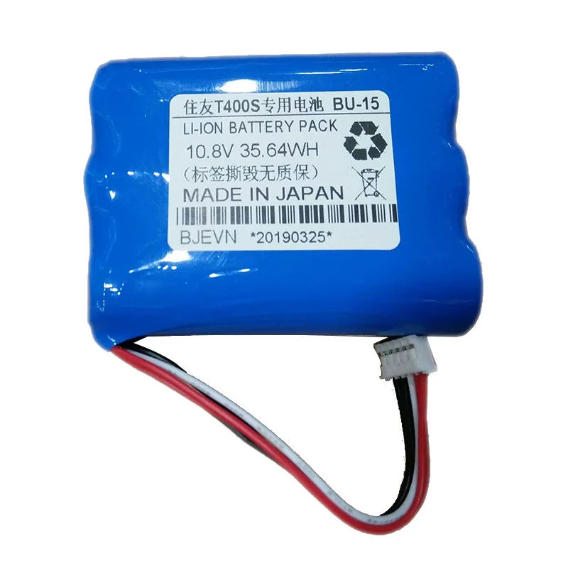 Replacement BU-15 Battery For SUMITOMO T-400S T400S OTDR