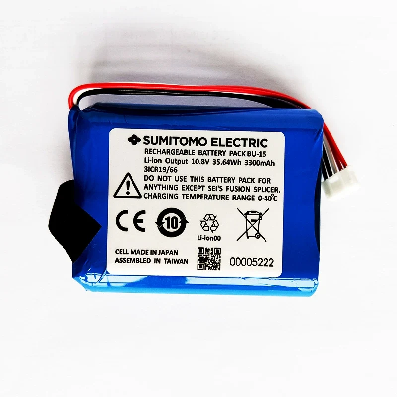 Replacement BU-15 Battery For SUMITOMO T-400S T400S OTDR