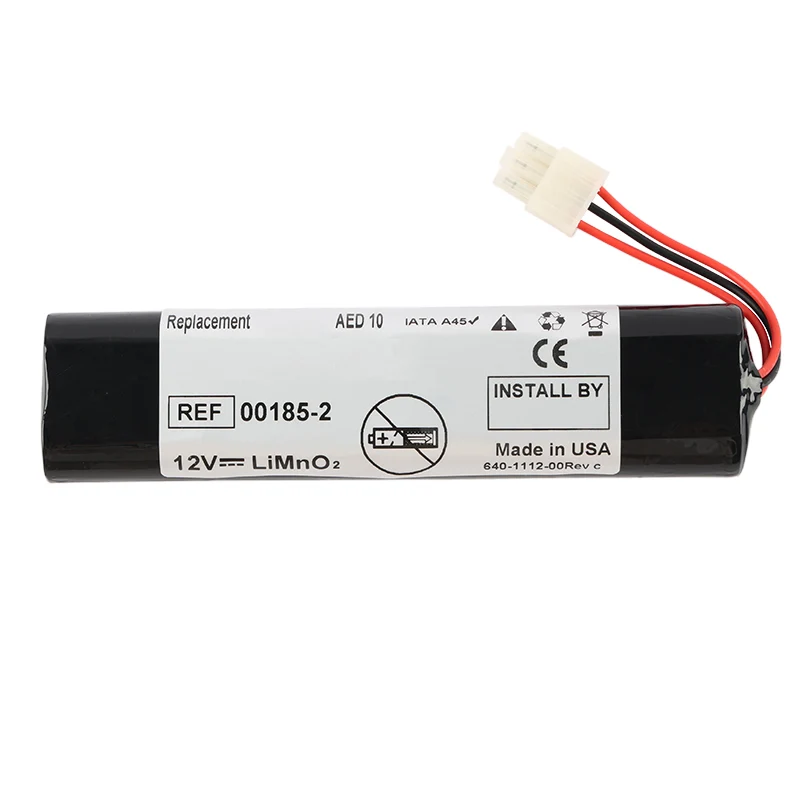 Replacement Battery for Welch-Allyn Aed 10 Non-Rechargeable Battery 00185-2