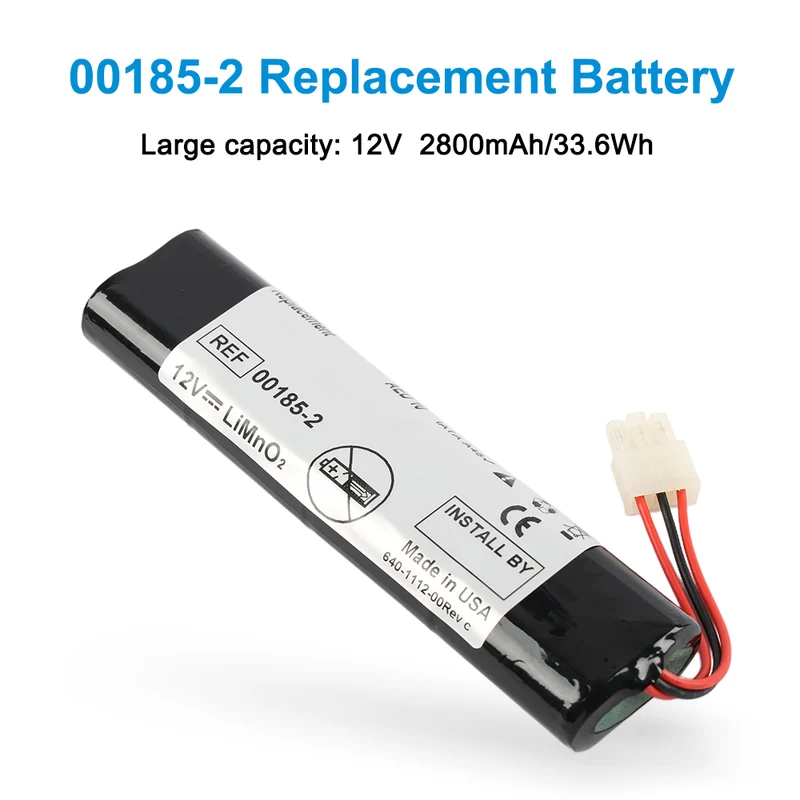 Replacement Battery for Welch-Allyn Aed 10 Non-Rechargeable Battery 00185-2