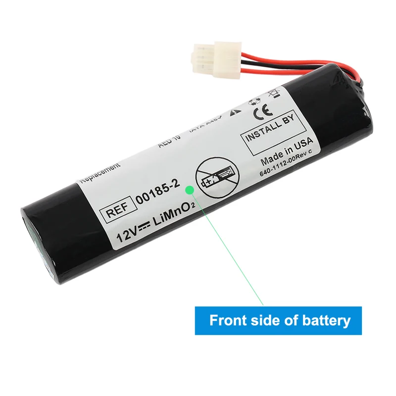 Replacement Battery for Welch-Allyn Aed 10 Non-Rechargeable Battery 00185-2