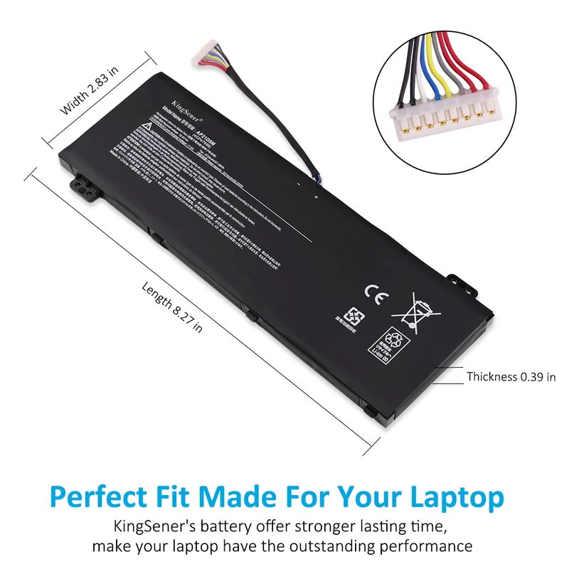 AP21D8M Laptop Battery For Acer Nitro V 15 ANV15-51 AN515-58-56CL AN515-58-766R AN515-58-72QR