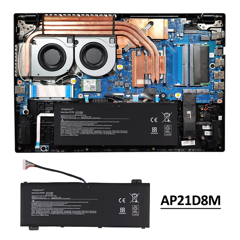 AP21D8M Laptop Battery For Acer Nitro V 15 ANV15-51 AN515-58-56CL AN515-58-766R AN515-58-72QR