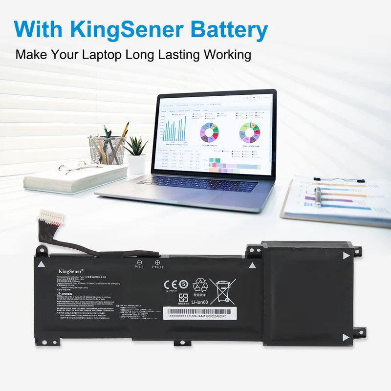 SQU-1905 SQU-1904 Laptop Battery For AORUS 15-XA 15-WA 15-SA 15-X9 15-W9 For Thunderobot 911 Pro | KingSener