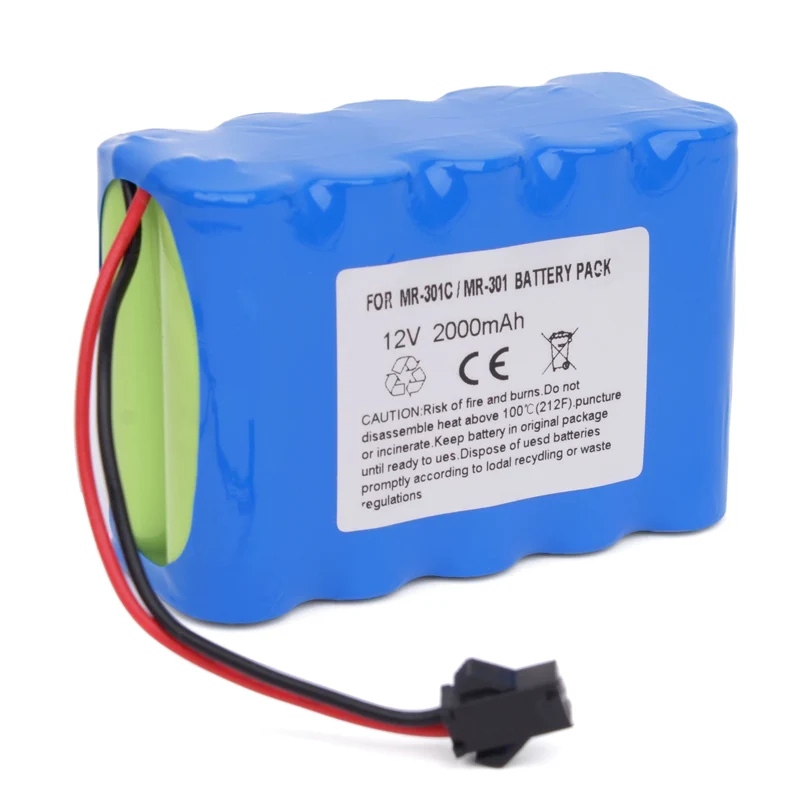 Replacement Battery For MRH MR-301D MR-301DC