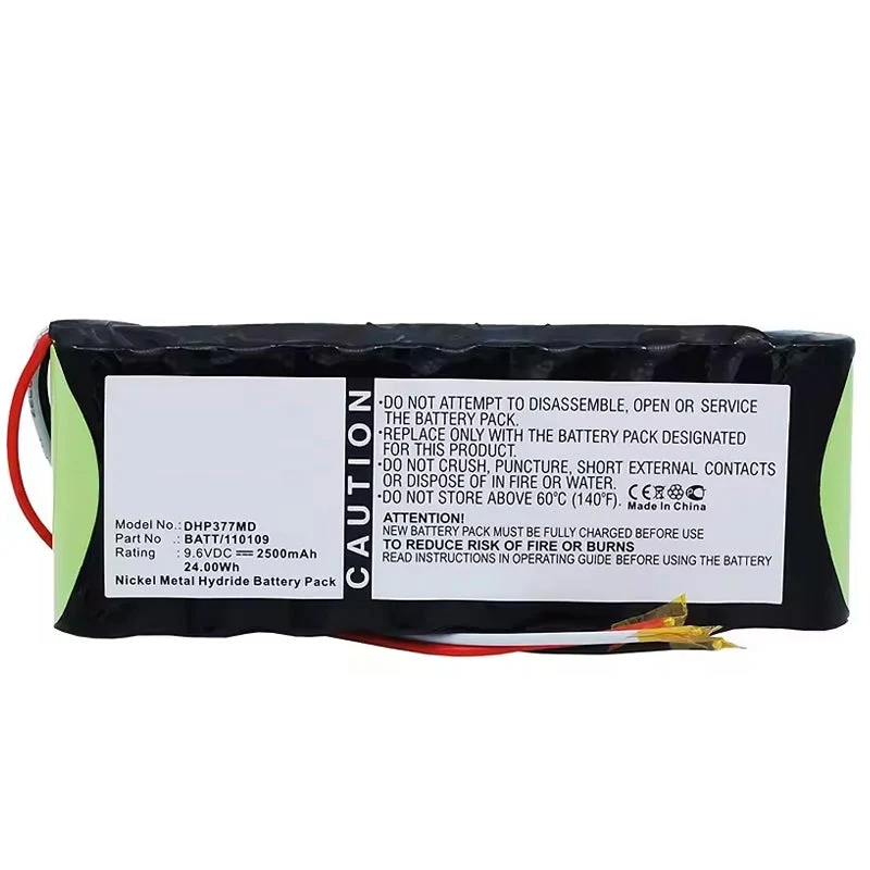 2500mAh 24Wh Battery For Datex Ohmeda Pulse Oximeter Biox 3770,120109