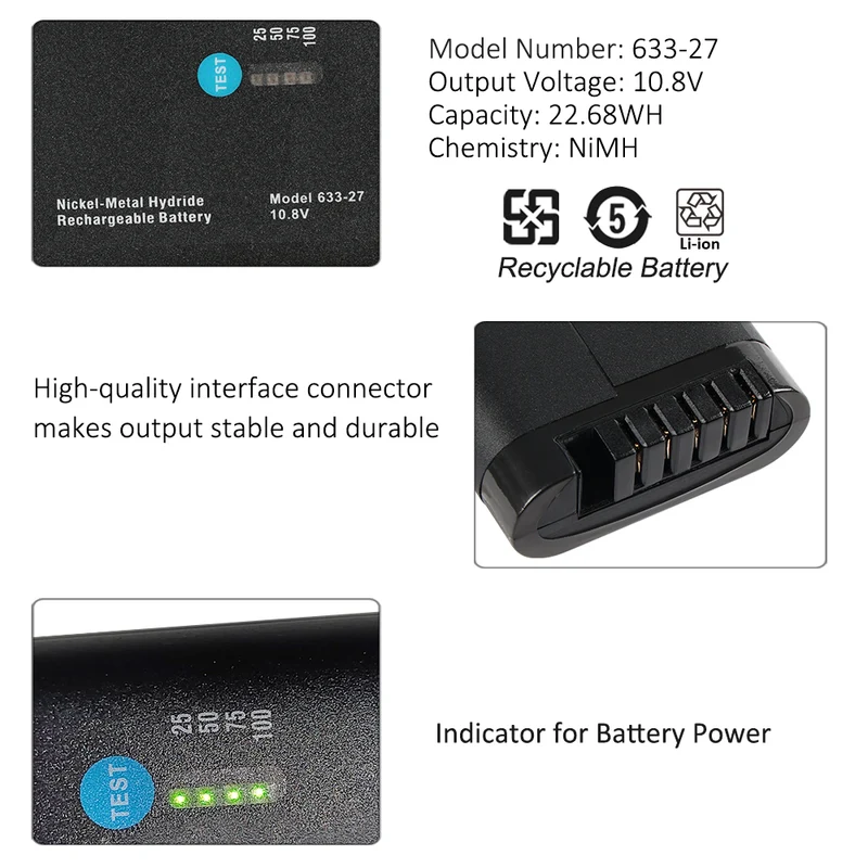 Replacement Battery For Anritsu S325D S412D S810C