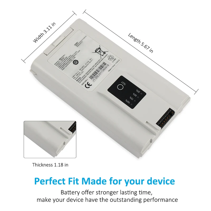BT030-1 For Freestyle 5 Internal Oxygen Concentrator 14.8V Li-Ion Battery