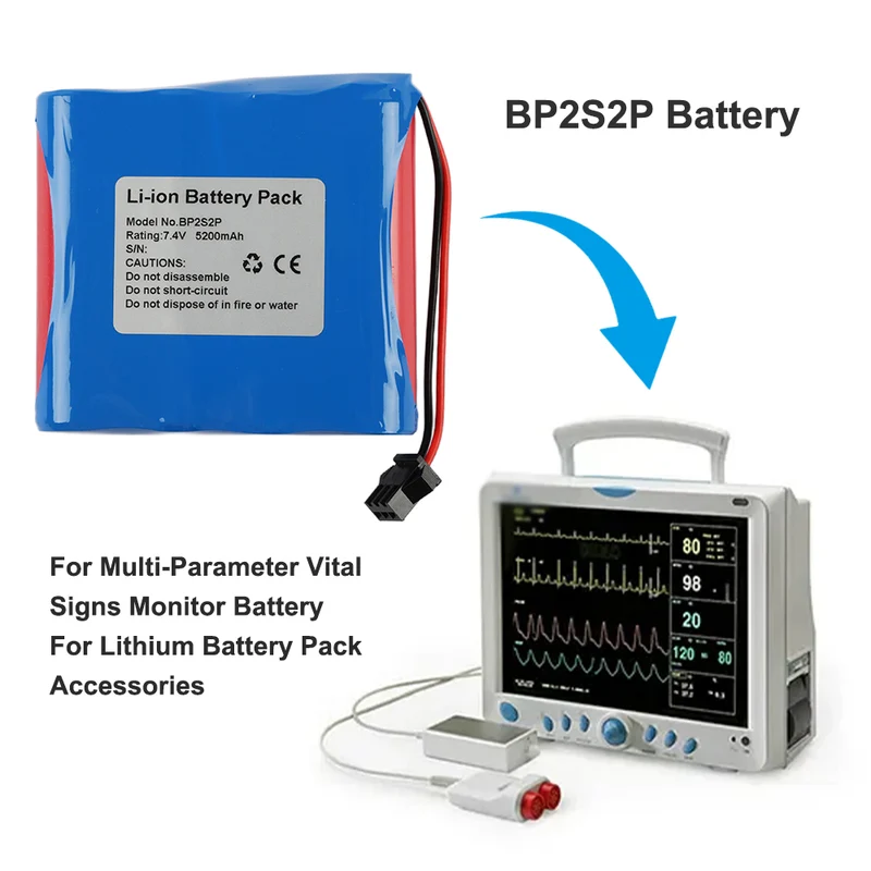 Replacement Battery BP2S2P For Lithium Battery Pack Accessories
