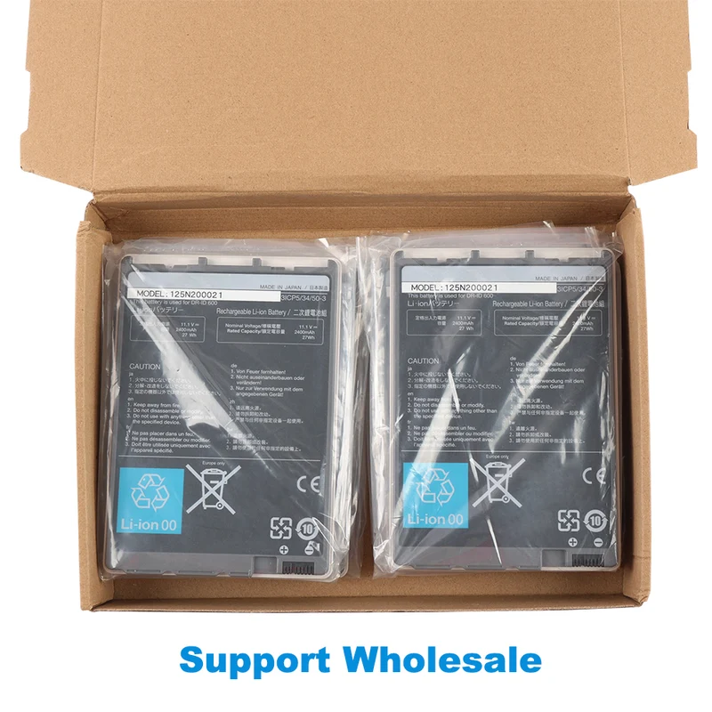 Replacement Battery 125N100050 for FUJIFILM DR-ID600 DR-ID601SE 611 DR613SE 1201SE 1212SE DR Flat Panel Detector