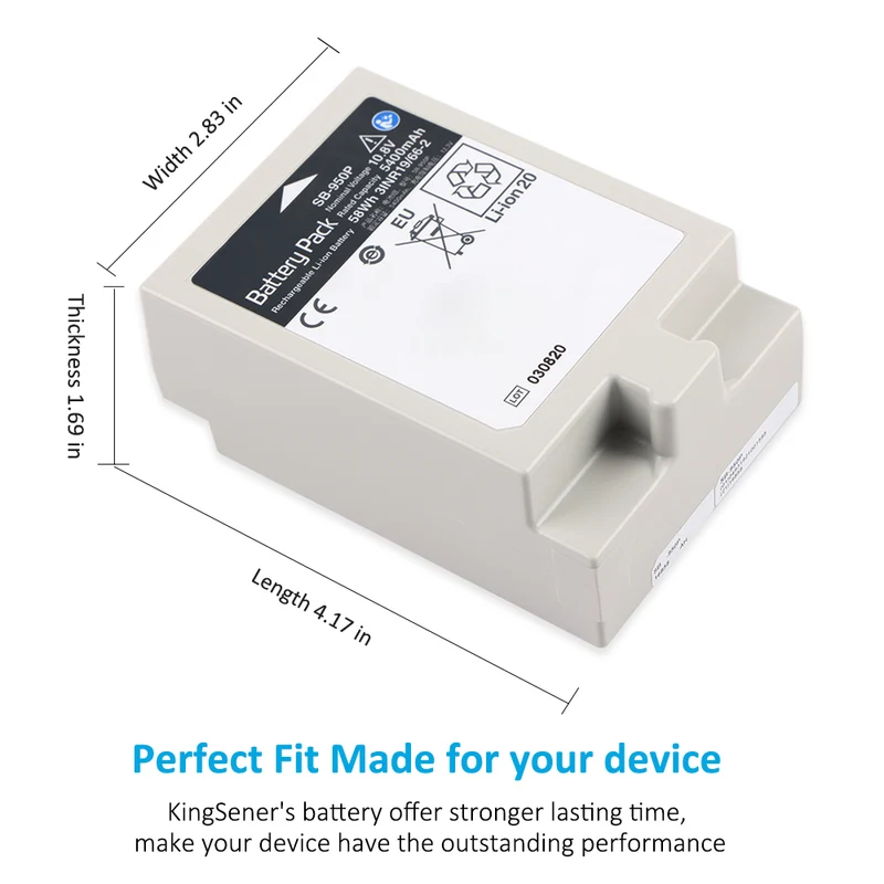 SB-950P Battery For Nihon Kohden Life scope G5 BSM-1700 WS-151P AA-174P BEDSIDE MONITOR