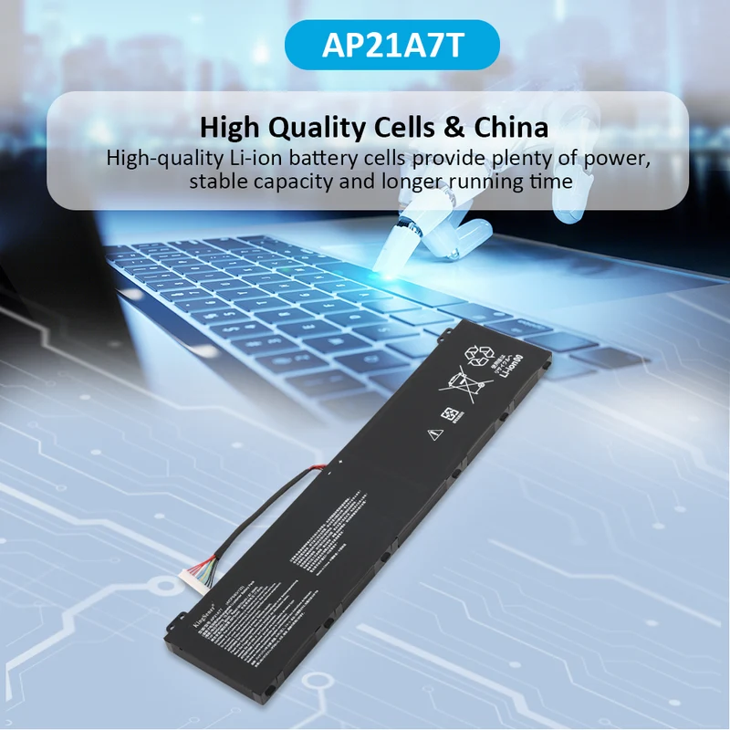 AP21A8T AP21A5T AP21A7T Laptop Battery For Acer Predator Helios 300 PH317-56-78LY PH317-56-78SM PH315-55-72EA | KingSener