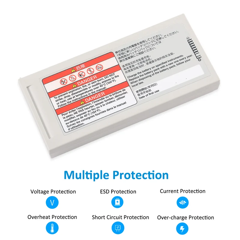 SB-720P Rechargeable Li-ion Battery For Lifescope SVM-7200 Vital Signs Monitor