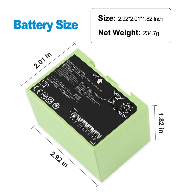 ABL-D1 Speaker Battery for iRobot Roomba i7 i7+ 7158 7150 7550 e5 e6