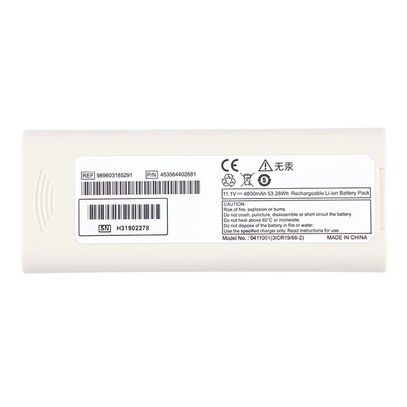 Rechargeable 11.1V 4800mAh Battery 453564402681 989803185291 TC10 TC20 medical replacement battery