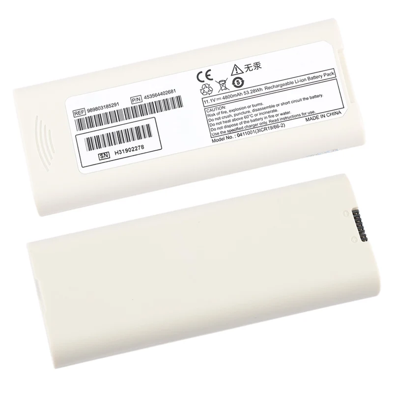 Rechargeable 11.1V 4800mAh Battery 453564402681 989803185291 TC10 TC20 medical replacement battery