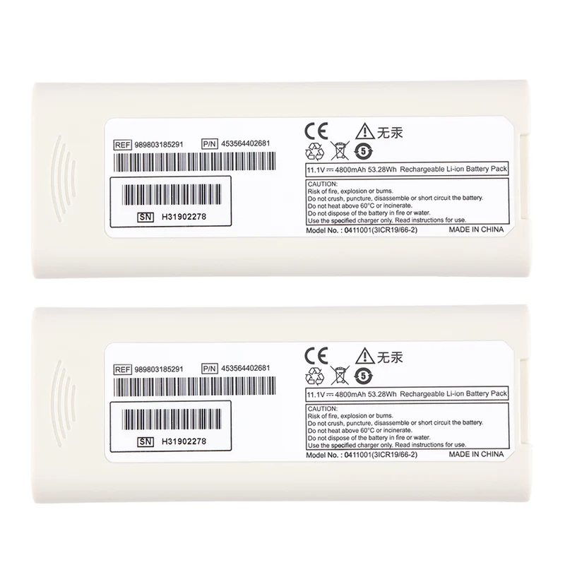 Rechargeable 11.1V 4800mAh Battery 453564402681 989803185291 TC10 TC20 medical replacement battery
