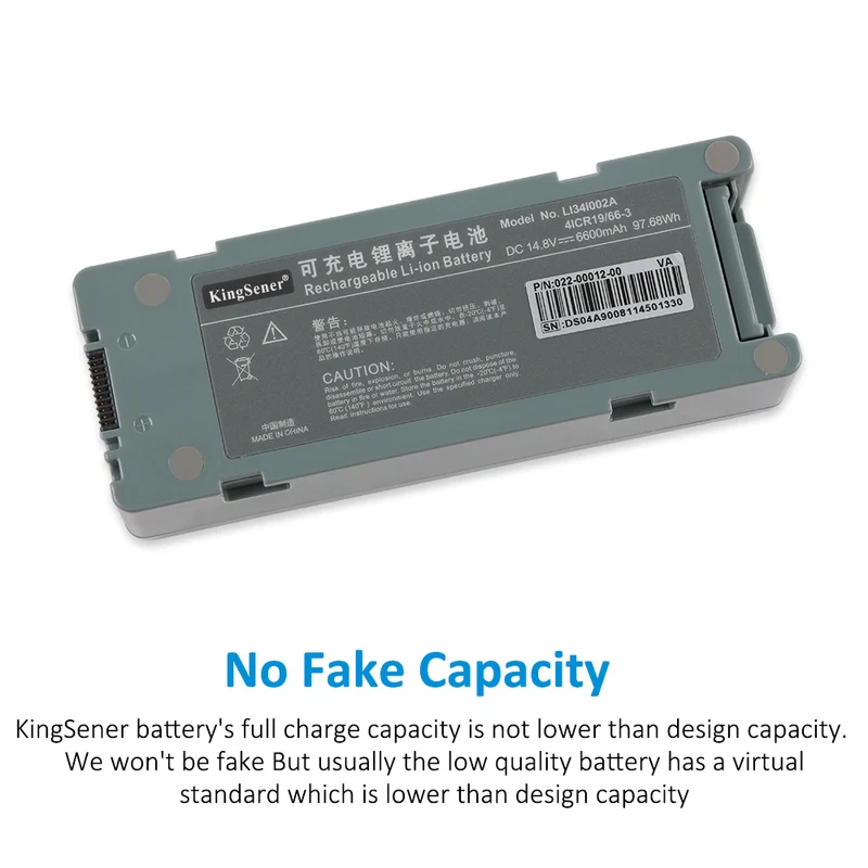 LI34I002A Battery For Mindray DC40 DP50 DCN3 UMT500 Z5 Z6 D6 D5 DC-40 DP-50 DC-N3 Z-5 Z-6 D-6 D-5 Defibrillator Battery