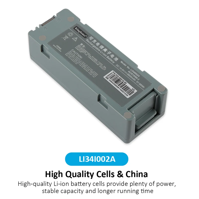 LI34I002A Battery For Mindray DC40 DP50 DCN3 UMT500 Z5 Z6 D6 D5 DC-40 DP-50 DC-N3 Z-5 Z-6 D-6 D-5 Defibrillator Battery