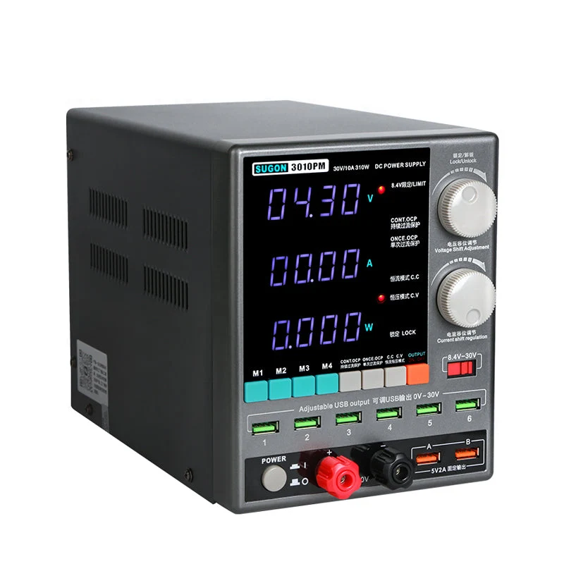 3010PM Programmable DC Power Supply 30V 10A Voltage Current Regulator Stabilized Power Supply Voltage Switch AC 220V 110V