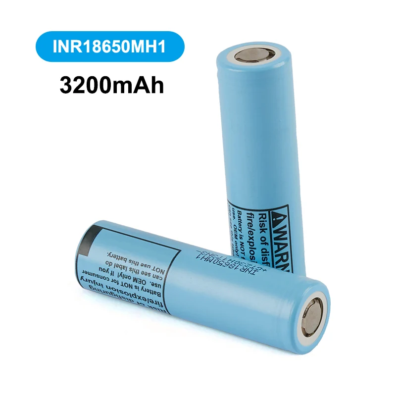 INR18650MH1 Cells 3200mAh 3.7V LG Li-ion Rechargeable Battery Pack