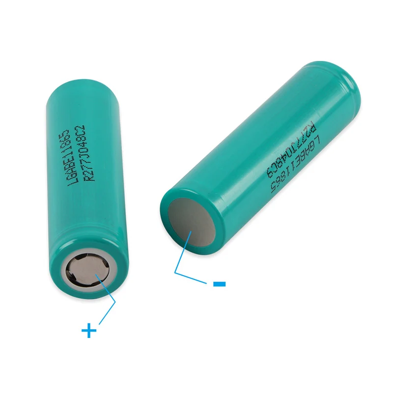 6PCS 18650 3.7V Rechargeable 3200mAh Li-ion Battery Cell LGABE11865