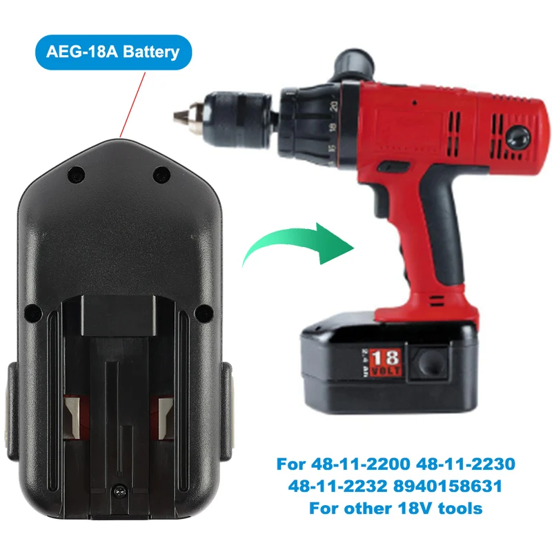Replacement for Milwaukee 48-11-2220 Power Tool Battery