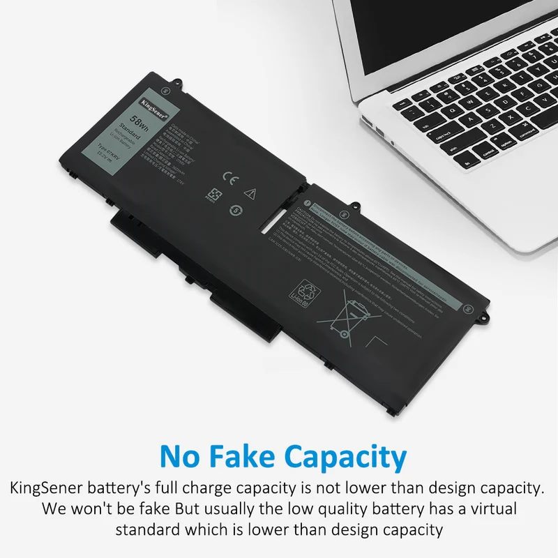 07KRV Laptop Battery For Dell Latitude 5430 5530 5330 7530 7430 7330 Precision 3570 P104F005 P104F006 P137G004 P137G005 | KingSener