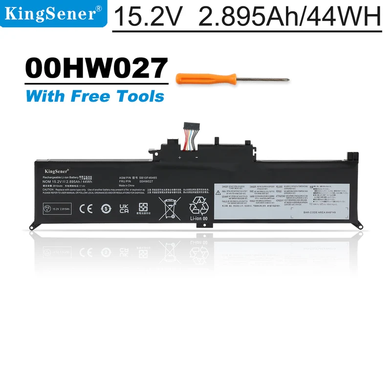 00HW026 00HW027 Laptop Battery For Lenovo ThinkPad Yoga 260 370 X380 | KingSener