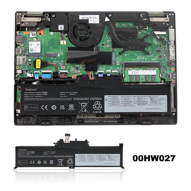 00HW026 00HW027 Laptop Battery For Lenovo ThinkPad Yoga 260 370 X380 | KingSener