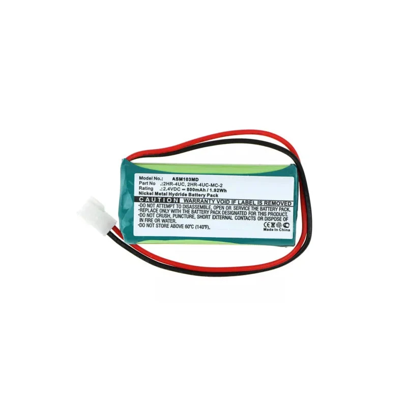 2HR-4UC Battery For Air shields-Vickers JM103 Jaundice Meter Minolta / JM103