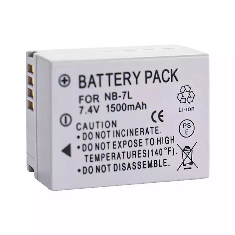 NB-7L Replacement camera battery for Canon G10 G11
