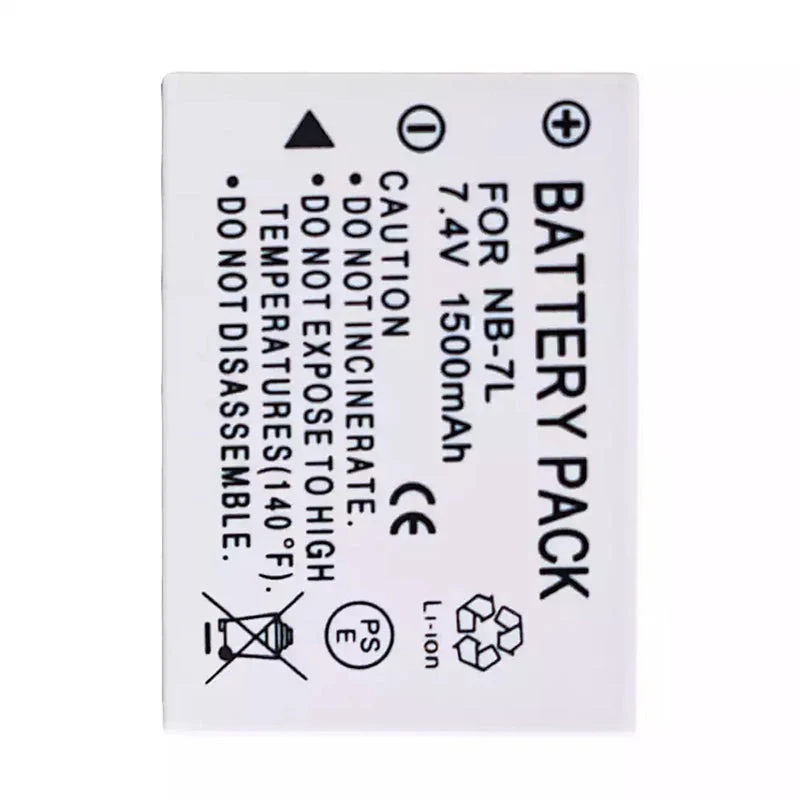 NB-7L Replacement camera battery for Canon G10 G11
