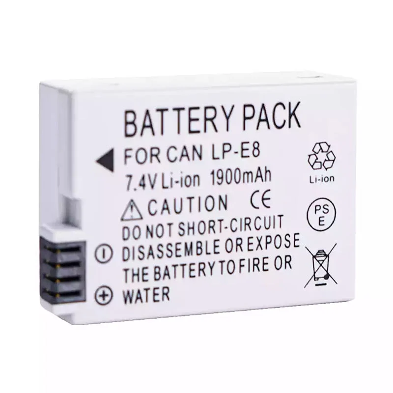 LP-E8 Replacement camera battery for Canon EOS 550D