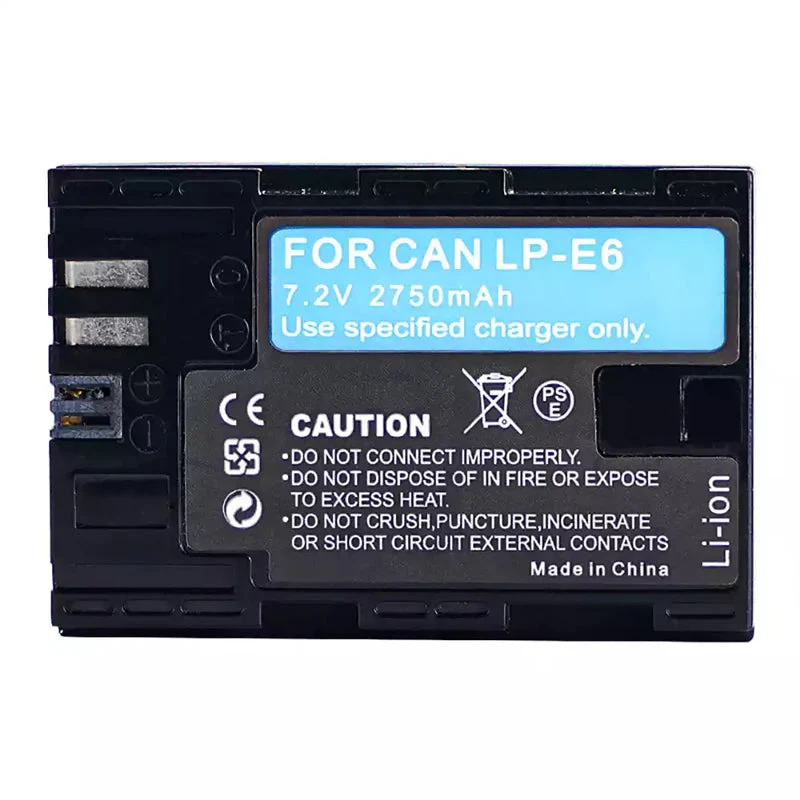 LP-E6 Replacement camera battery for Canon EOS 5D Mark III