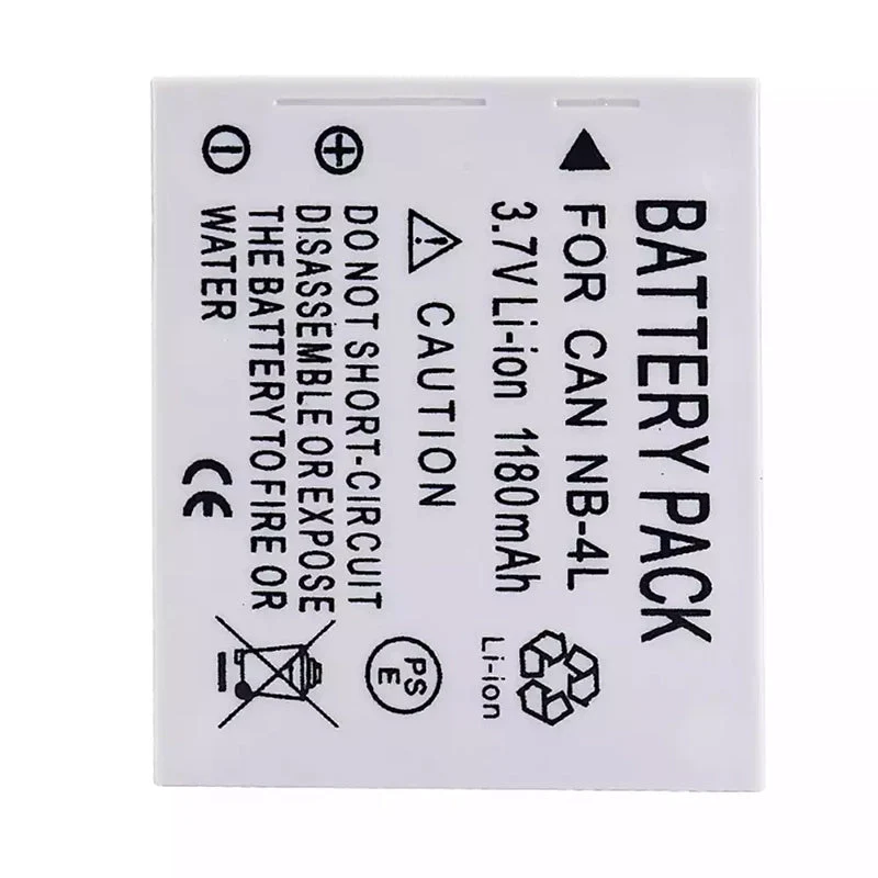 NB-4L Replacement camera battery for Canon PowerShot SD30 SD40