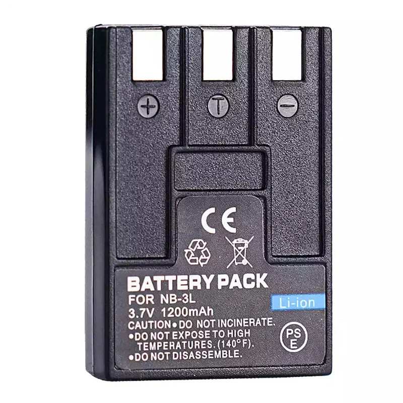 NB-3L Replacement camera battery for Canon PowerShot SD10 SD100