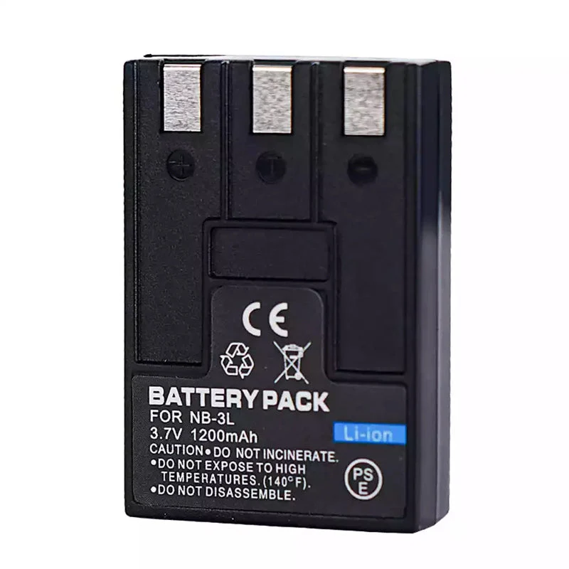 NB-3L Replacement camera battery for Canon PowerShot SD10 SD100