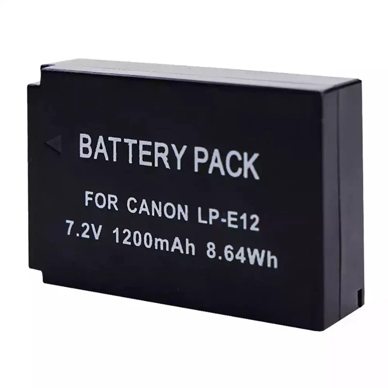 LP-E12 Replacement camera battery for Canon EOS 100D EOS M100
