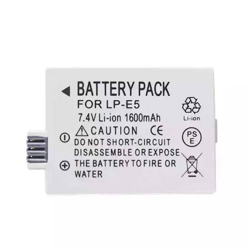 LP-E5 Replacement camera battery for Canon EOS 100D EOS 450D