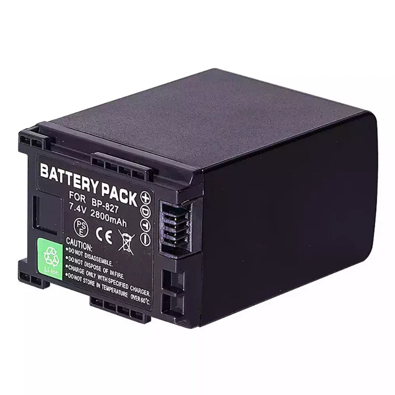 BP-827 Replacement camera battery for Canon FS10 FS11 FS20