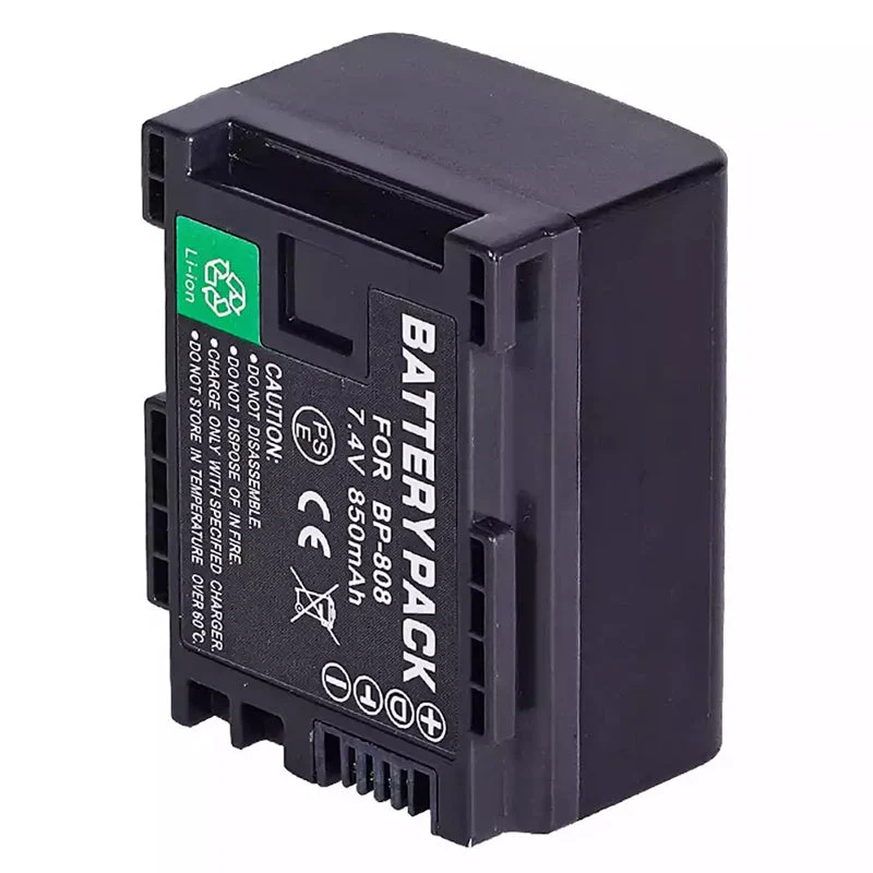 BP-808 Replacement camera battery for Canon LEGRIA FS10 LEGRIA FS11