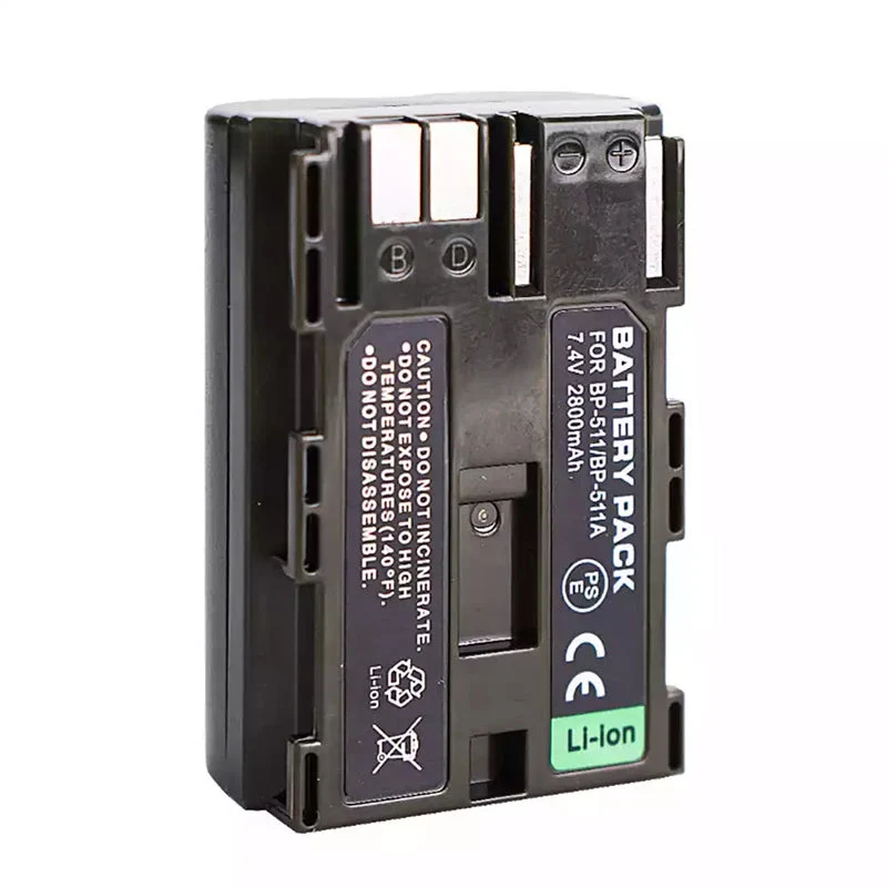 BP-511 Replacement camera battery for Canon PowerShot G1 PowerShot G2