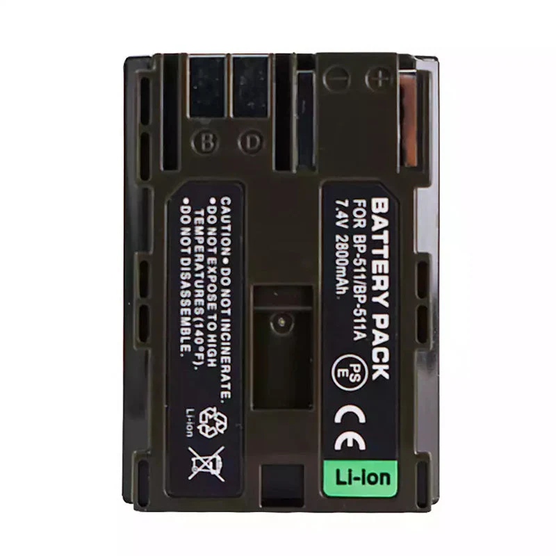 BP-511 Replacement camera battery for Canon PowerShot G1 PowerShot G2