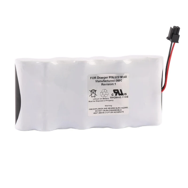 MS14490 MS18340 Battery for Draeger Infinity Delta Delta XL Gamma XL XL Vis