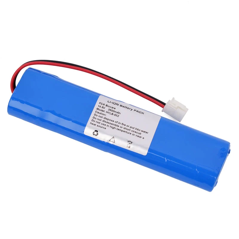 Battery for Biocare ECG-1215 HYLB-952 2600mAh 38.48Wh 14.8V Full Capacity