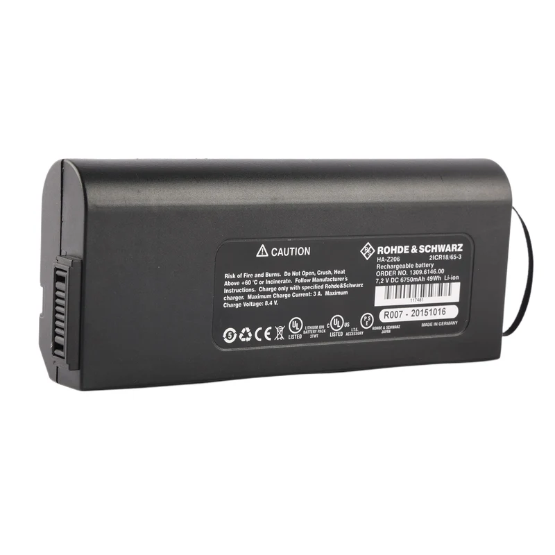 Battery for Rohde & Schwarz 1309.6130.00 HA-Z204 HA-Z206 FSH13 FSH20 FSH4 FSH8
