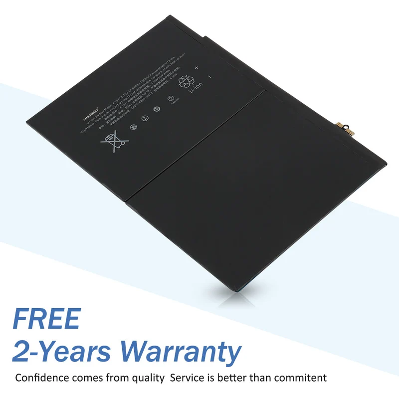 A1547 Tablet Battery For iPad Air 2 A1566 A1567 A1547 3.76V 27.62WH/7340mAh | LUSONBAY
