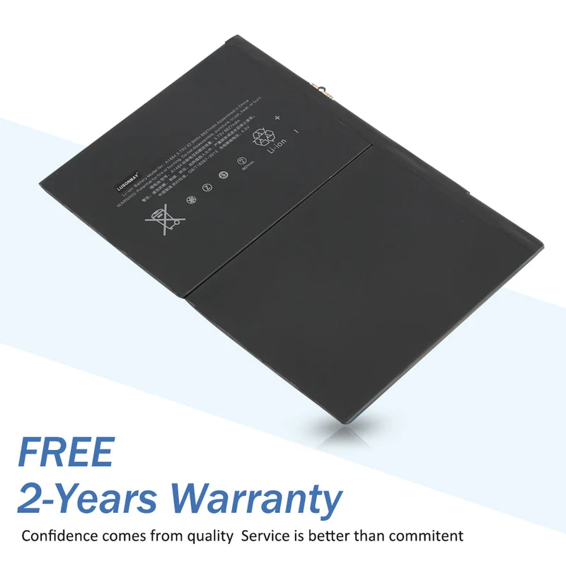 A1484 Tablet Battery for iPad Air 1 iPad 5 6 7 8 9 A1474 A1475 A1476 A1822 A1823 A1893 A1954 A2197 A2198 A2200 | LUSONBAY